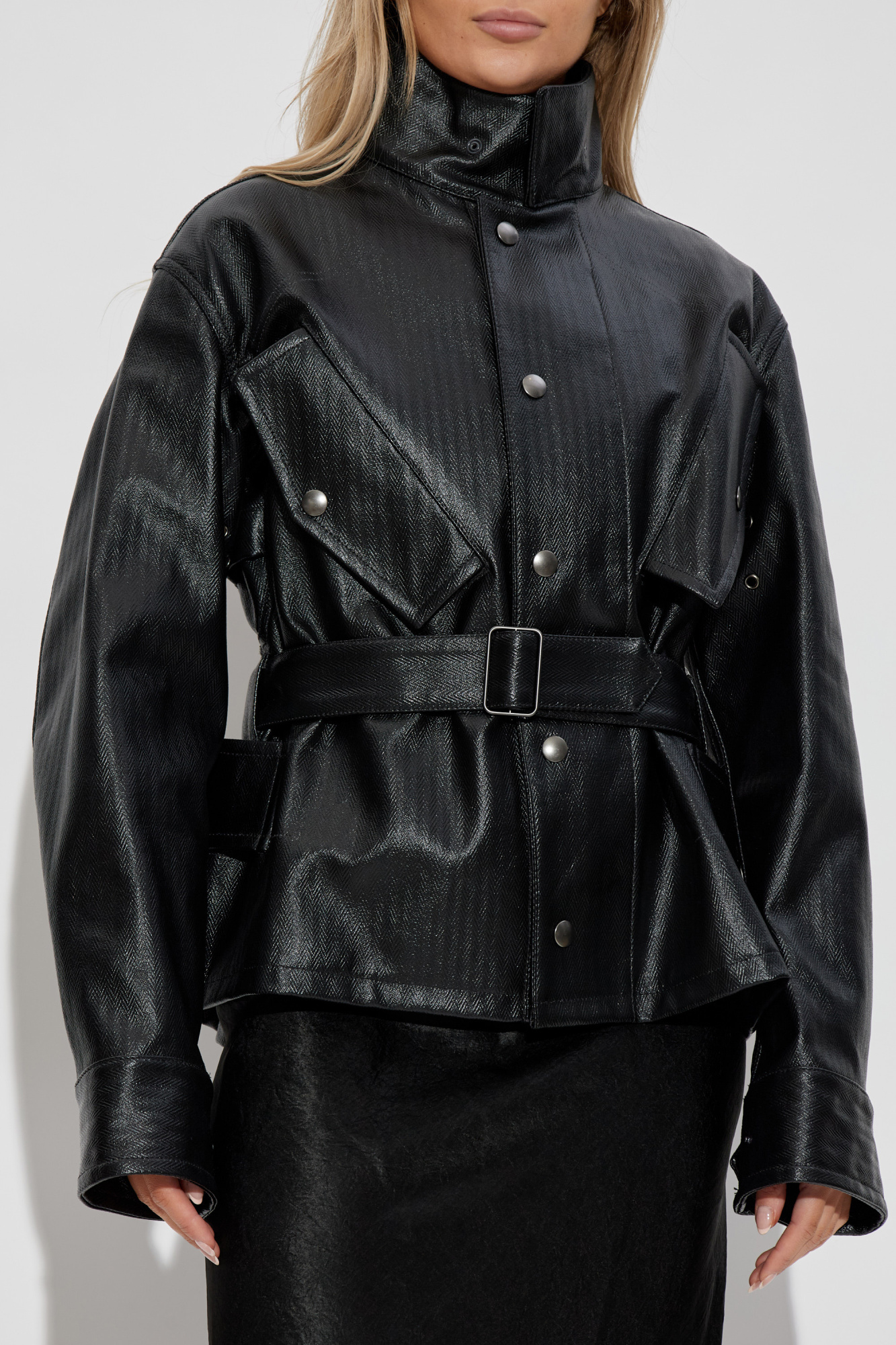 アウターその他 MAISON MARGIELA Woman Waistcoat Black S51FB0077M13090 511 MAISON MARGIELA: Jacket woman - Black 1 | Maison Margiela